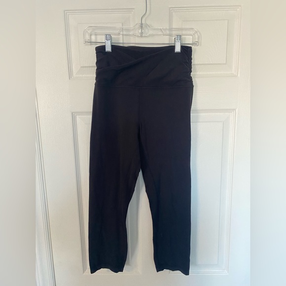 lululemon cropped cinched waist align leggings - Picture 2 of 5